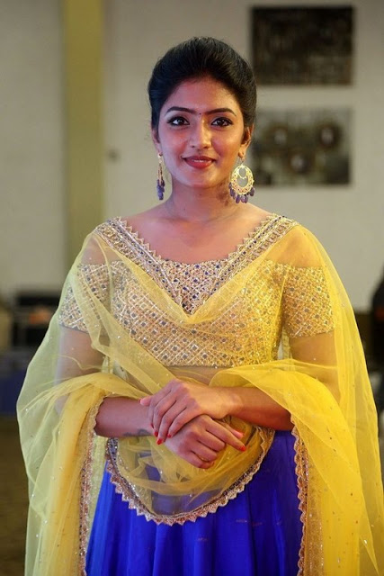 Telugu Actress Eesha Rebba In Yellow Lehenga Voni 6